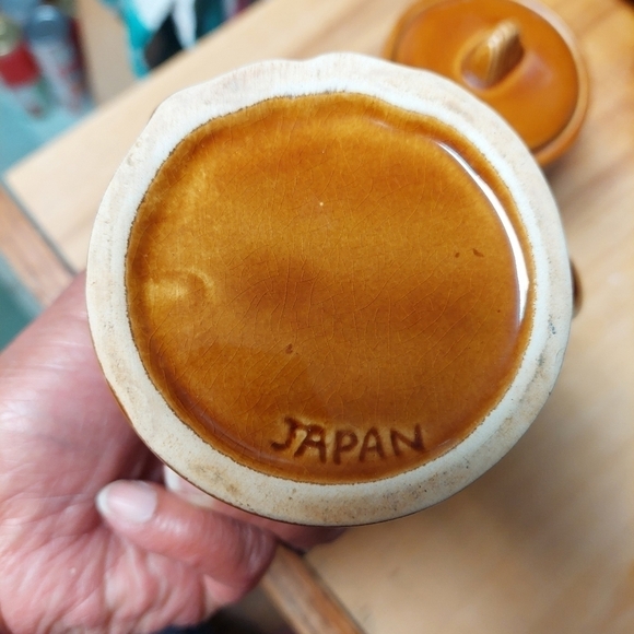 Vintage* Benjamin Franklin & Toby Brown Creamer and Sugar Colonial Set - Picture 6 of 8